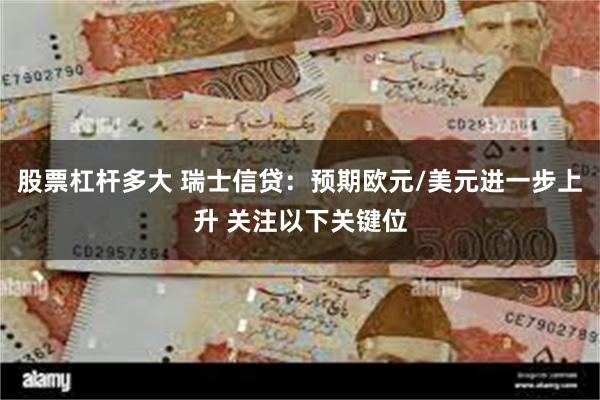 股票杠杆多大 瑞士信贷:预期欧元/美元进一步上升 关注以下关键位